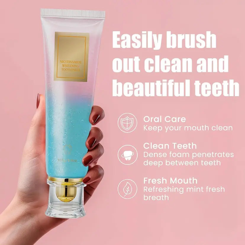 Nicotinamide Whitening Toothpaste - 100G | معجون أسنان بالنيكوتيناميد لتبييض الأسنان – 100 جم