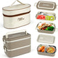 Lunch Box Set with Insulated Carry Bag