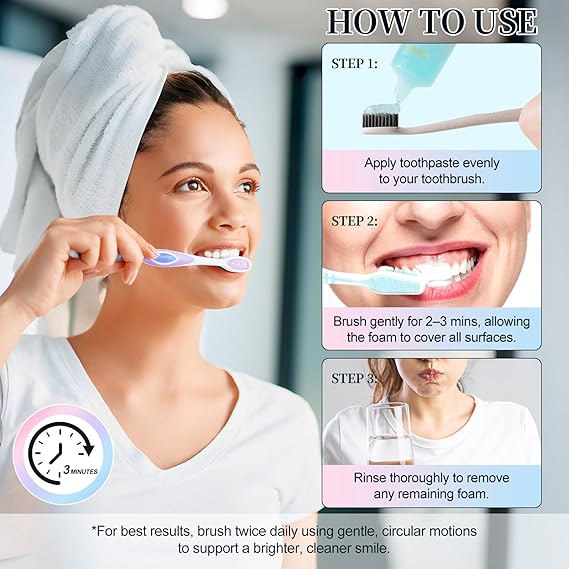 Nicotinamide Whitening Toothpaste - 100G | معجون أسنان بالنيكوتيناميد لتبييض الأسنان – 100 جم