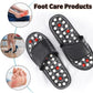 Message Slippers, Rotating Acupressure Foot Massager