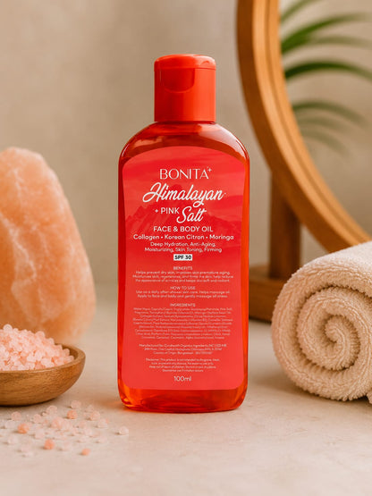 Bonita Himalayan Pink Salt Face & Body Oil