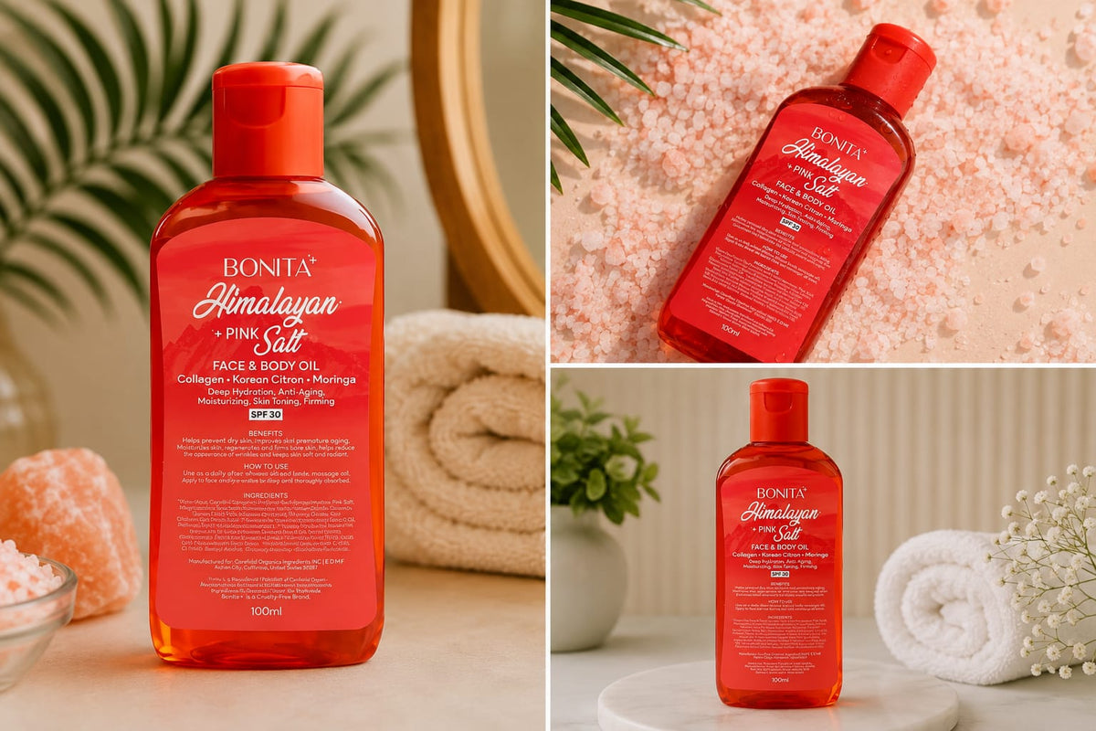 Bonita Himalayan Pink Salt Face & Body Oil